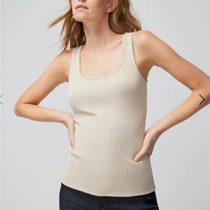WHBM RIBBED TANK - NWT